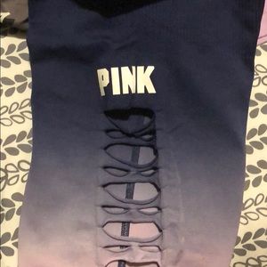 PINK legging and long sleeve shirt outfit